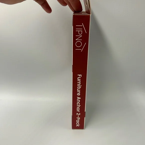 TipNot Furniture Anchor 2-Pack – Heavy Duty Safety Strap Up to 300 lbs - Picture 3 of 5